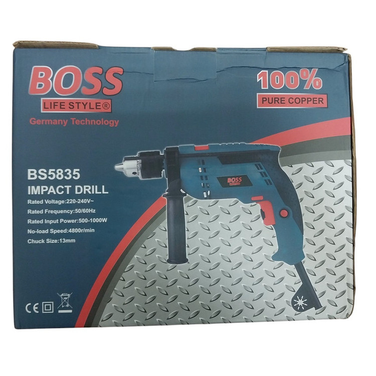 دریل چکشی باس مدل BS5835 PLUS