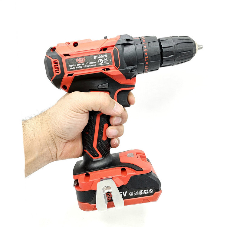 دریل چکشی شارژی صنعتی باس مدل BS0025