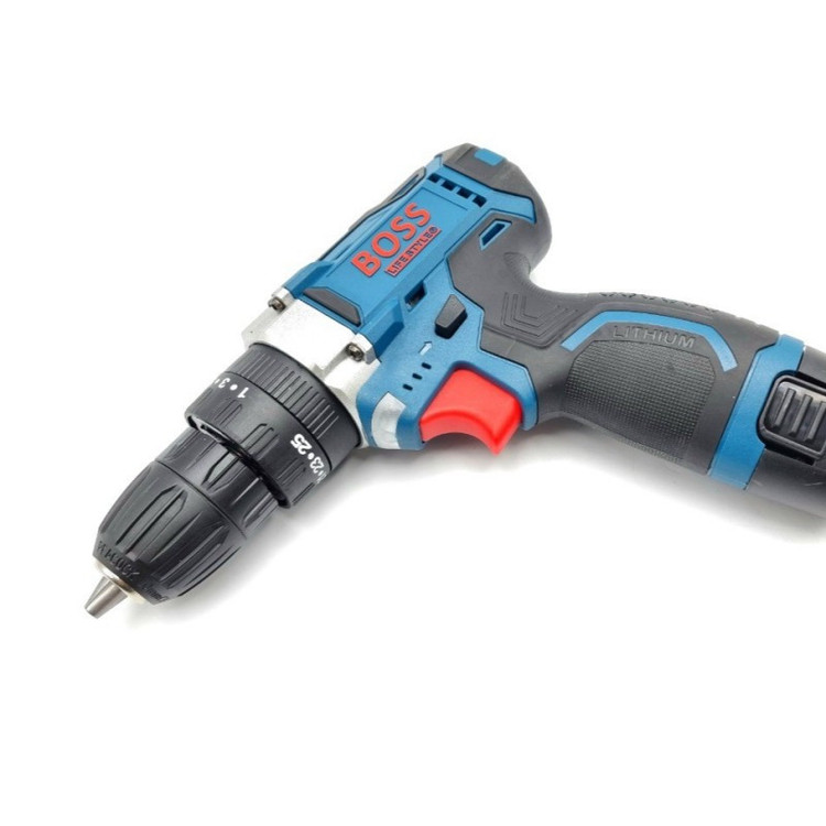 مجموعه 30 عددی دریل پیچ گوشتی چکشی شارژی باس مدل Hammer