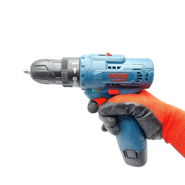 مجموعه 30 عددی دریل پیچ گوشتی شارژی باس مدل Cordless Drill12V
