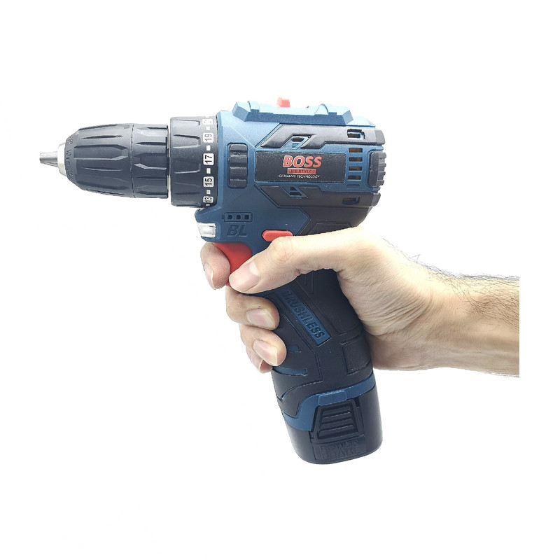 مجموعه 24 عددی دریل پیچ گوشتی باس مدل BRUSHLESS 24 کد 2
