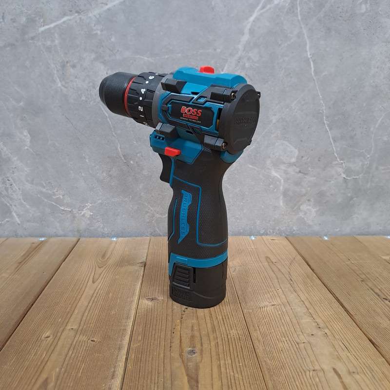 دریل چکشی شارژی صنعتی باس مدل 24V مجموعه 27 عددی