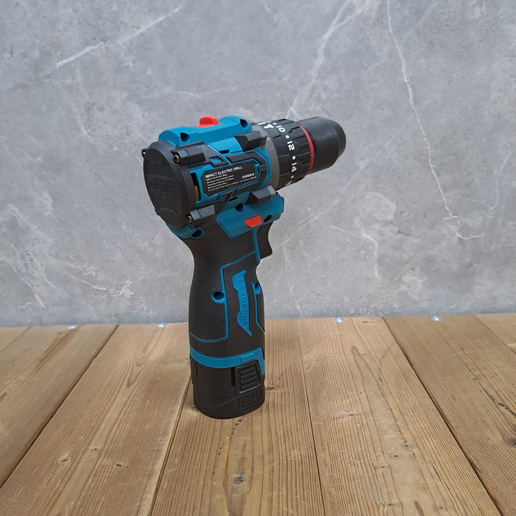دریل چکشی شارژی صنعتی باس مدل 24V مجموعه 27 عددی