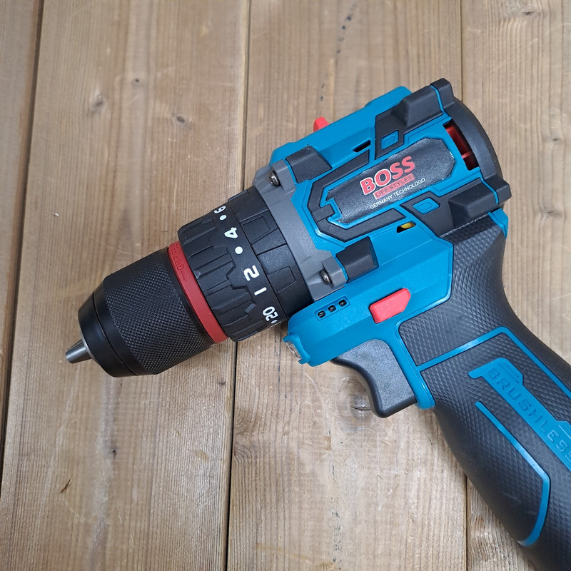 دریل چکشی شارژی صنعتی باس مدل 24V مجموعه 27 عددی