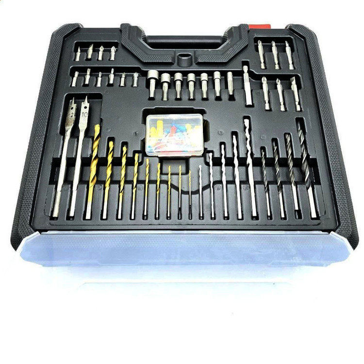 دریل شارژی چکشی براشلس باس مدل BS-13MB مجموعه 46 عددی