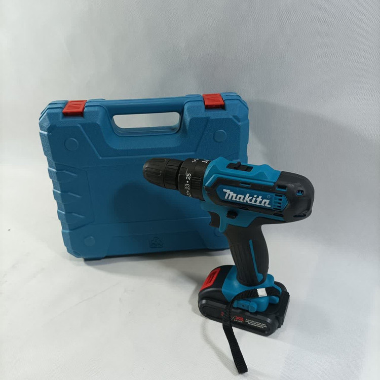 دریل چکشی مدل brushless مجموعه 27 عددی