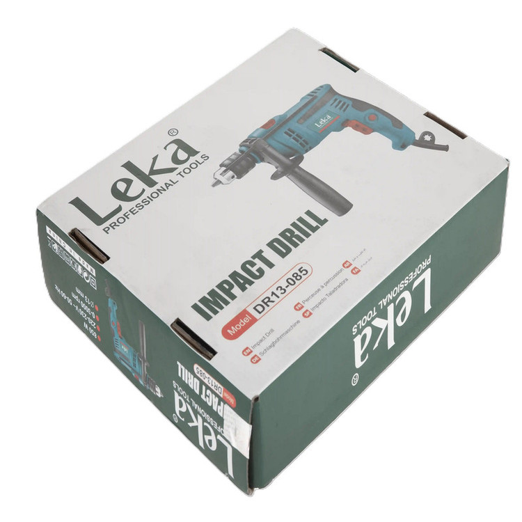 دریل چکشی سایز 13 میلی متری 850 وات لکا مدل DR13-085