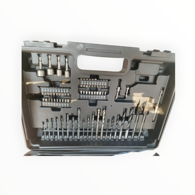 مجموعه 80 عددی دریل پیچ گوشتی شارژی 13 میلیمتری 520 وات دیوالت مدل VF-108
