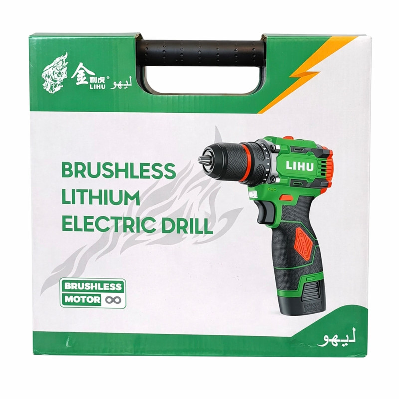 دریل شارژی براشلس 10 میلی متری 16.8ولت لیهو مدل B2000V16.8