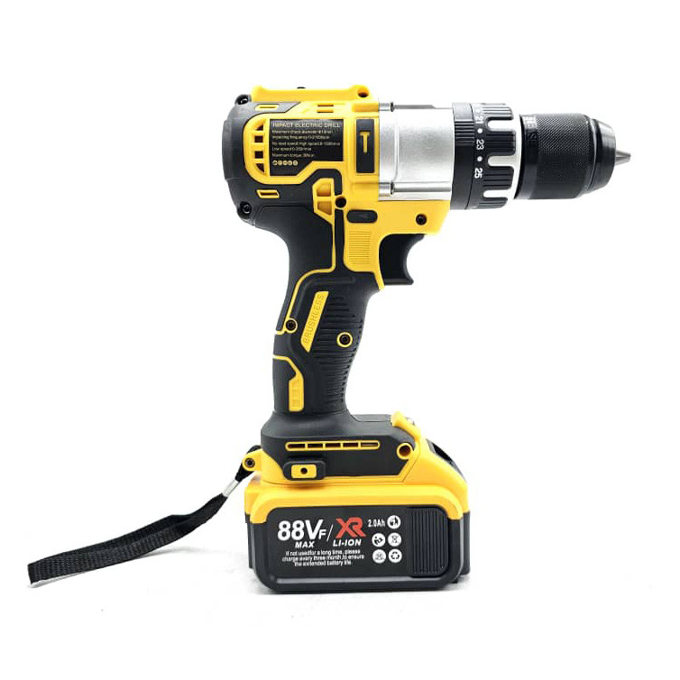 دریل پیچ گوشتی شارژی چکشی مدل DW88V مجموعه 28 عددی