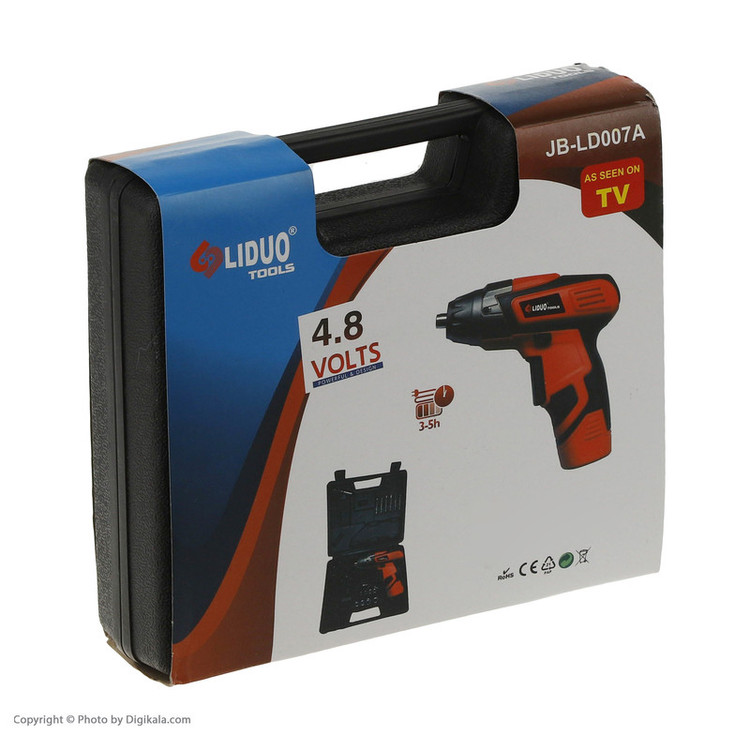 دریل پیچ گوشتی شارژی لیدو تولز مدل JB-LD007 A