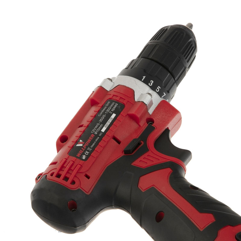 دریل پیچ گوشتی چکشی شارژی ویل پاور کد L-Y-1005