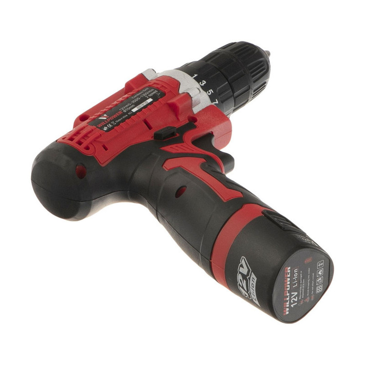 دریل پیچ گوشتی چکشی شارژی ویل پاور کد L-Y-1005