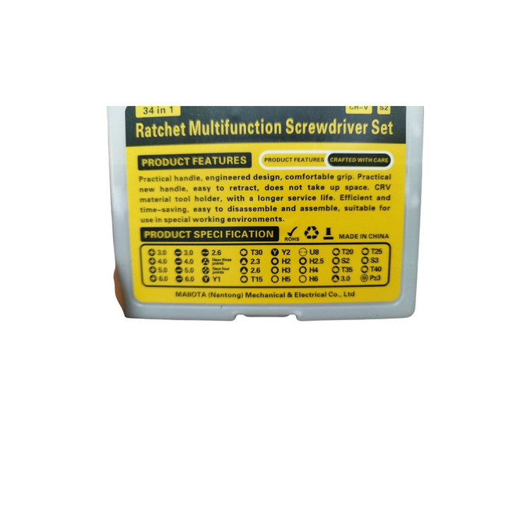 مجموعه 24 عددی دریل پیچ گوشتی شارژی 10 میلیمتری 1100وات مایوتا مدل MAUOTA-UDD127-DP