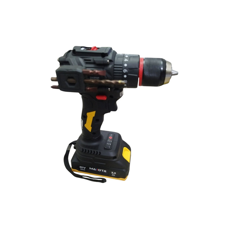 مجموعه 24 عددی دریل پیچ گوشتی شارژی 10 میلیمتری 1100وات مایوتا مدل MAUOTA-UDD127-DP