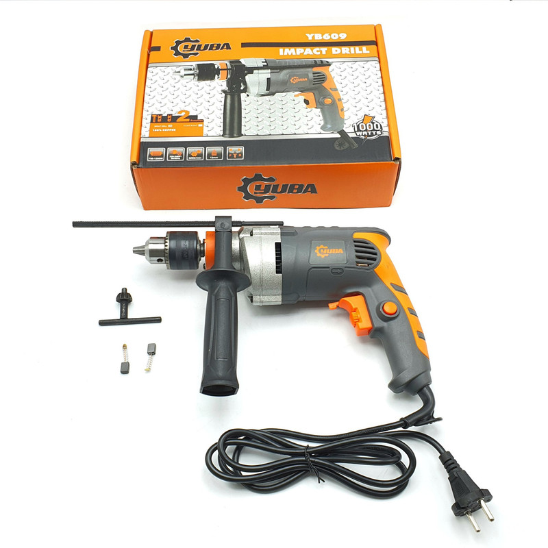 دریل چکشی یوبا مدل گیربکسی کد YB609