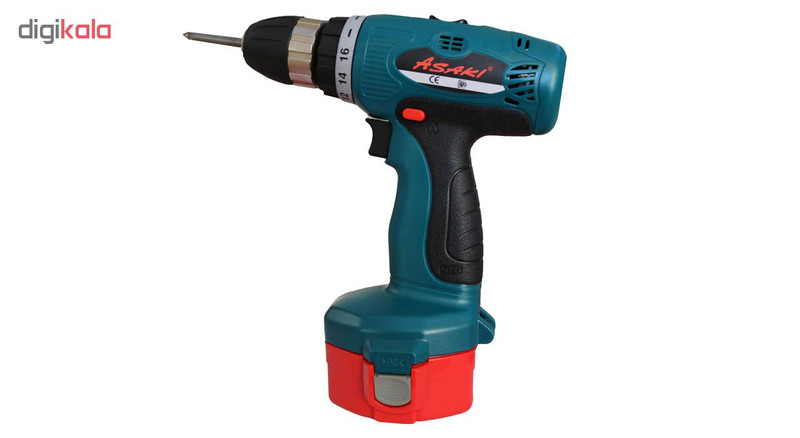 دریل پیچ گوشتی شارژی آساکی مدل AM14-DW