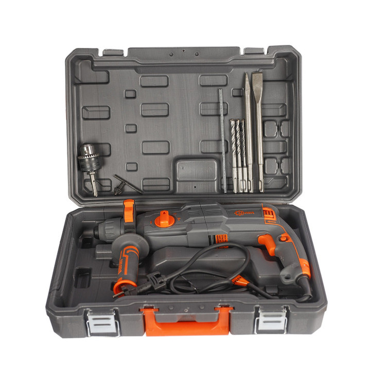 دریل بتن کن یوبا مدل ROTARY_HAMMER مجموعه 8 عددی