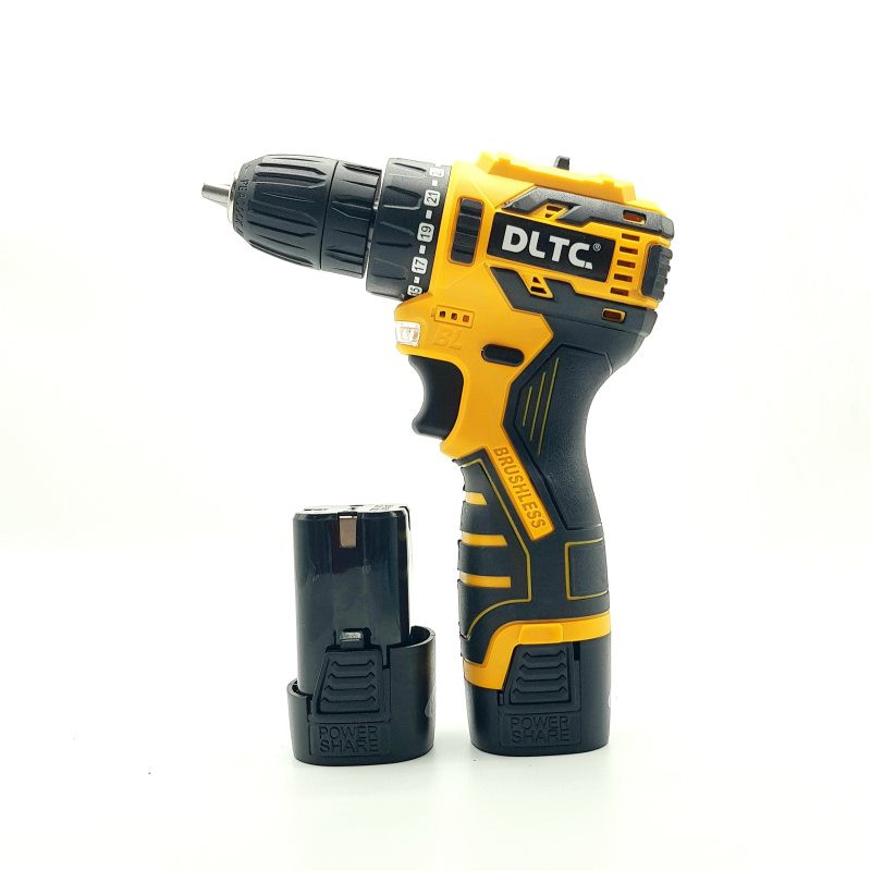 دریل پیچ گوشتی شارژی دی ال تی سی مدل براشلس کد 18v
