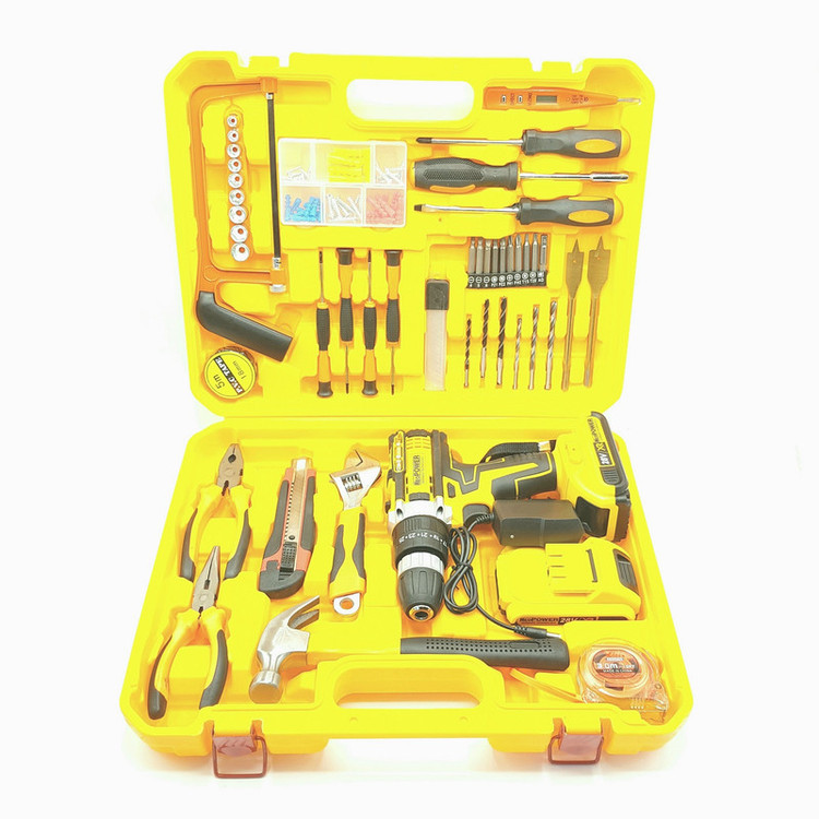 مجموعه 110 عددی دریل چکشی شارژی نئو پاور مدل DCD710DK2