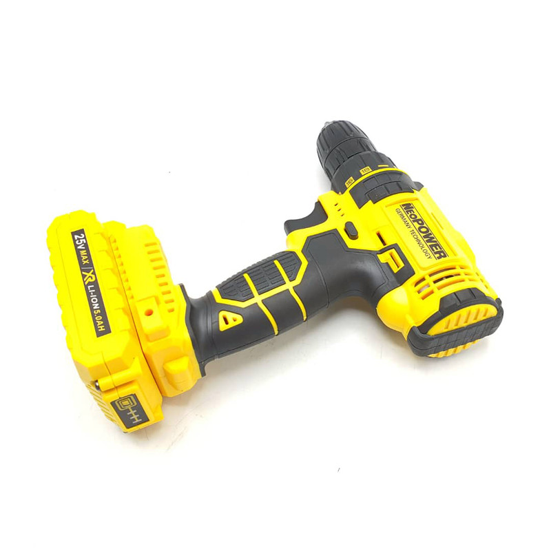مجموعه 30 عددی دریل پیچ گوشتی شارژی نئوپاور مدل 25V