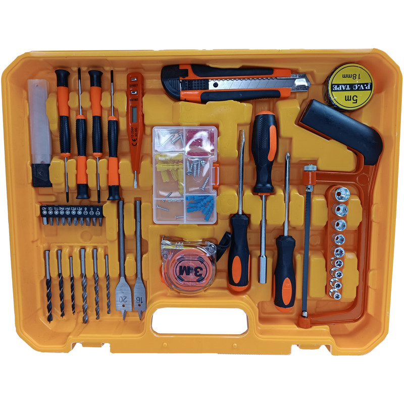 مجموعه 100 عددی دریل چکشی شارژی مدل DW - 88VF