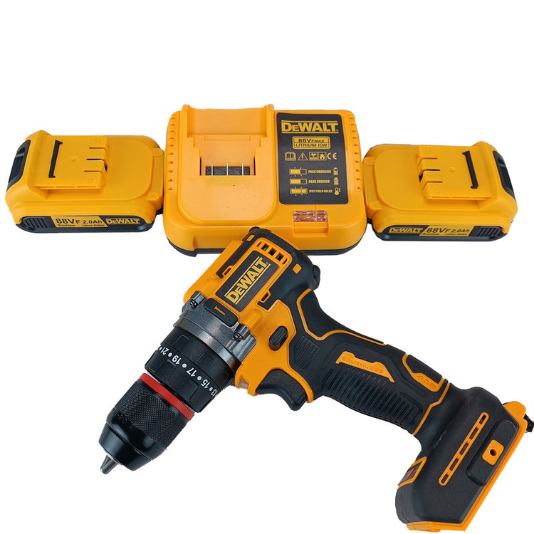 مجموعه 100 عددی دریل چکشی شارژی مدل DW - 88VF