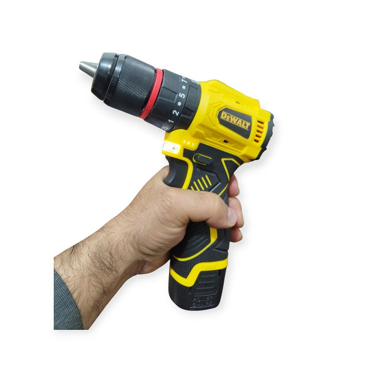 دریل پیچ گوشتی شارژی 13میلی متری 520 وات دیوالت مدل DEW-3624