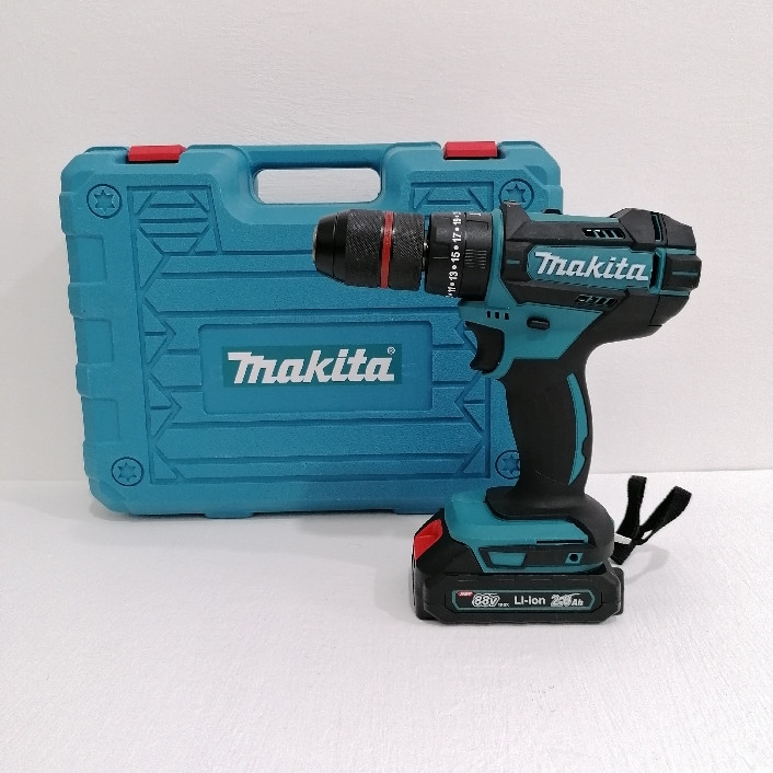 دریل پیچ گوشتی شارژی مدل 88v max مجموعه 69 عددی