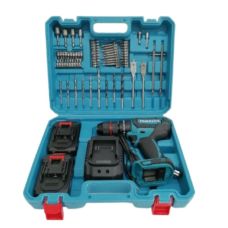دریل پیچ گوشتی شارژی مدل 88v max مجموعه 69 عددی