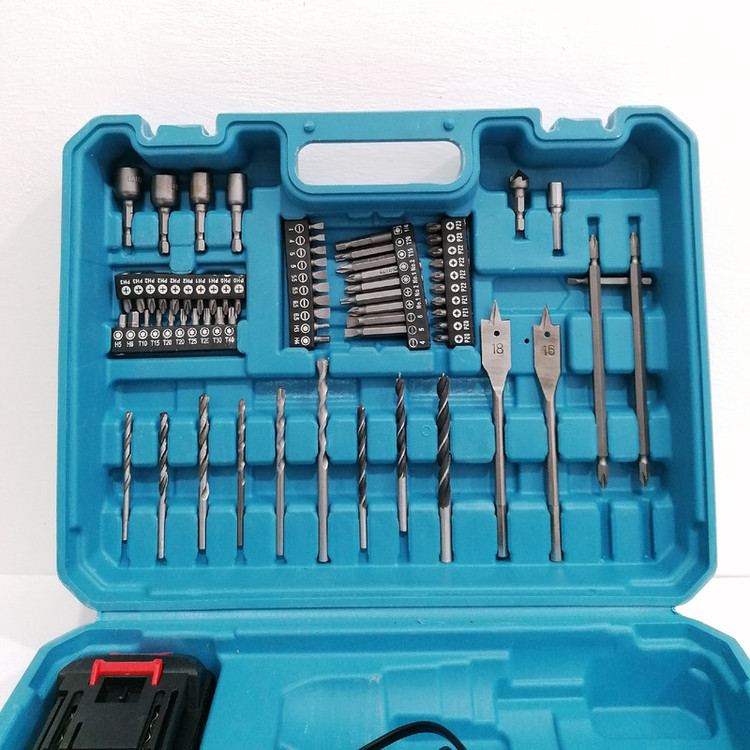 دریل پیچ گوشتی شارژی مدل 88v max مجموعه 69 عددی