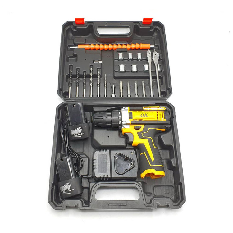 مجموعه 28 عددی دریل پیچ گوشتی شارژی اوکی مدل TECHNOLOGY-USA-27