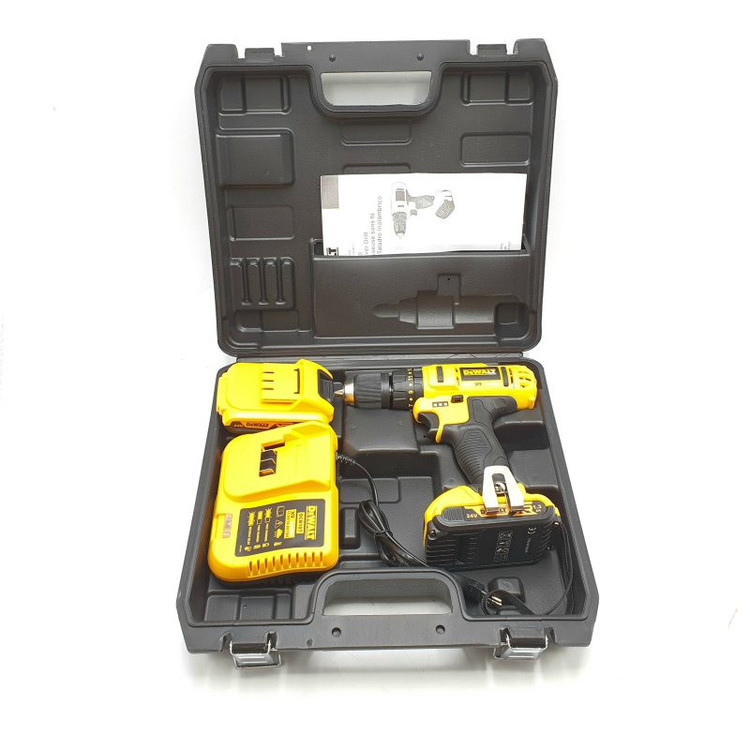 مجموعه 4 عددی دریل پیچ گوشتی چکشی شارژی کد 24V