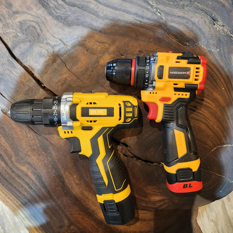 دریل پیچ گوشتی شارژی صنعتی هاردمن کد 16.8v براشلس