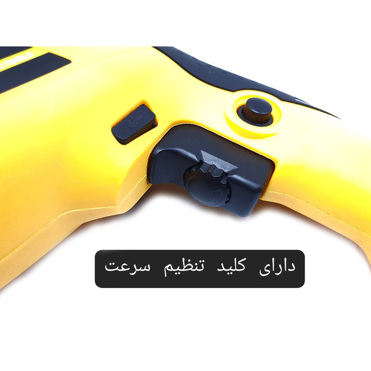 دریل چکشی اوکی مدل OK-0902 مجموعه 50 عددی