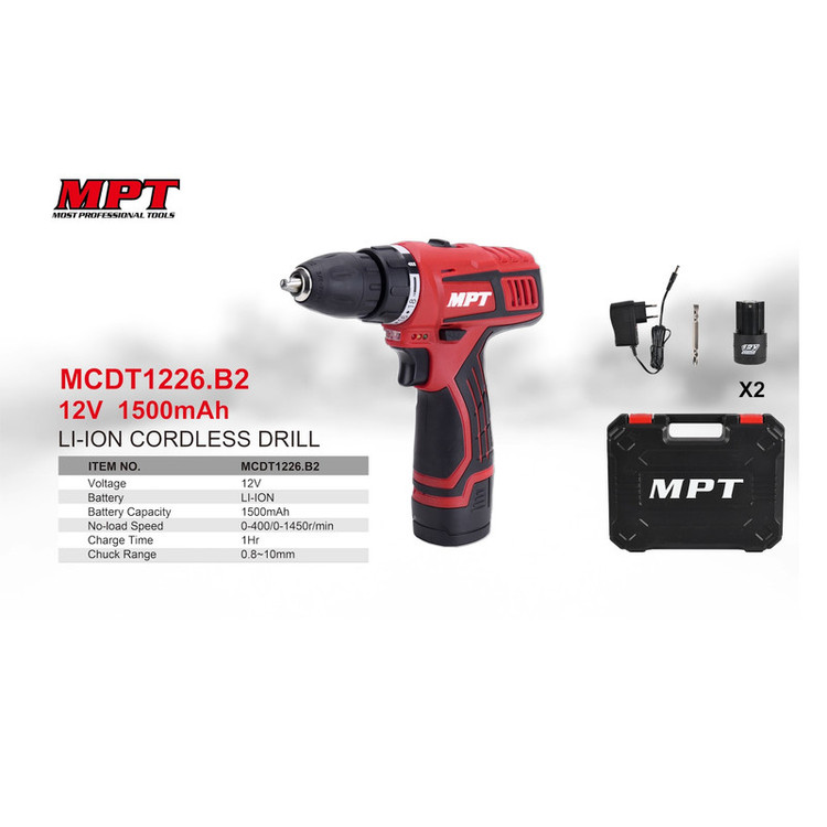 دریل پیچ گوشتی ام پی تی مدل MCDT1226.B2