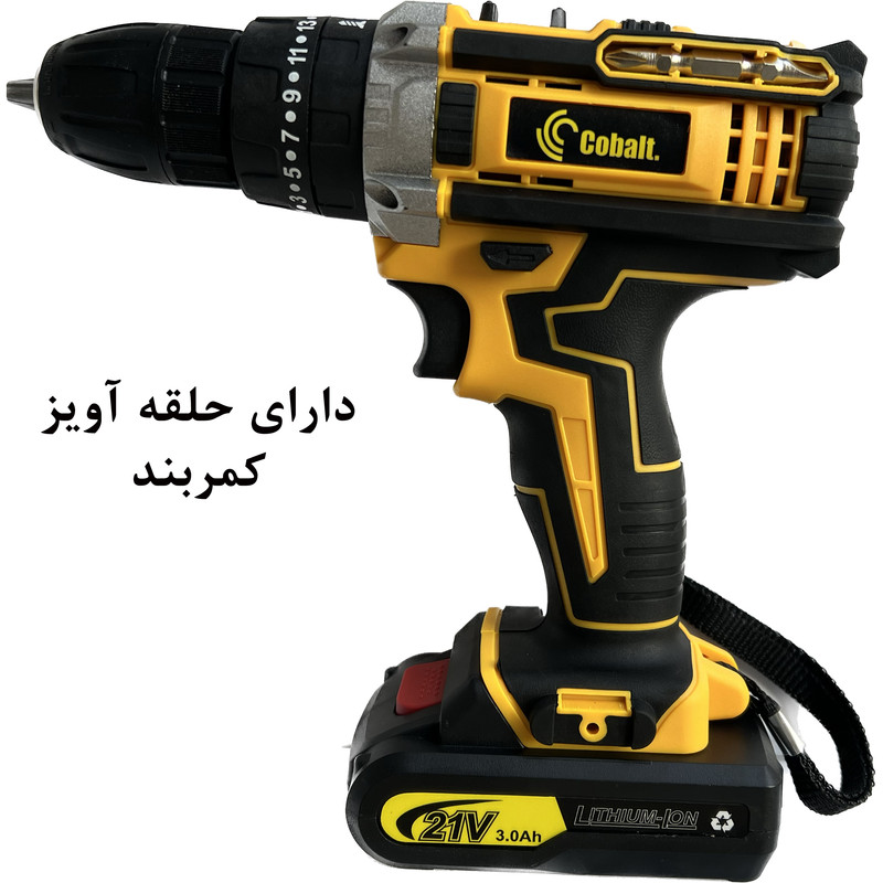 مجموعه 29 عددی دریل پیچ گوشتی شارژی کبالت مدل LD21