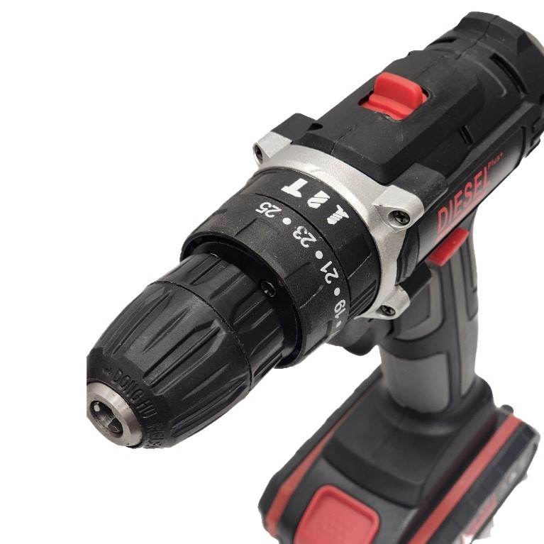 دریل پیچ گوشتی شارژی چکشی دیزل مدل BL24V مجموعه 35 عددی