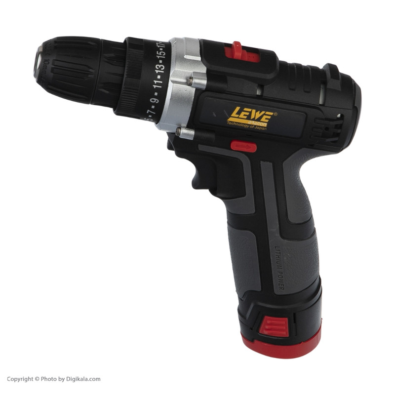 مجموعه 27 عددی دریل پیچ گوشتی شارژی لوی مدل LITHIUM DRILL