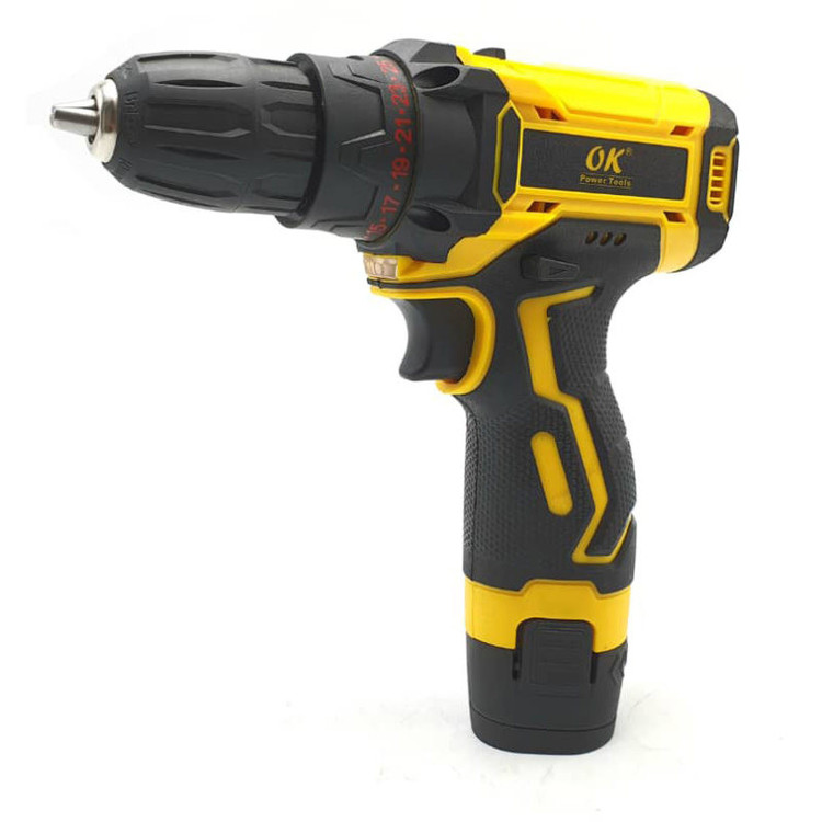 مجموعه 28 عددی دریل پیچ گوشتی چکشی شارژی اوکی کد K1218T