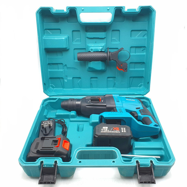 دریل بتن کن شارژی مدل براشلس کد 118V مجموعه 4 عددی