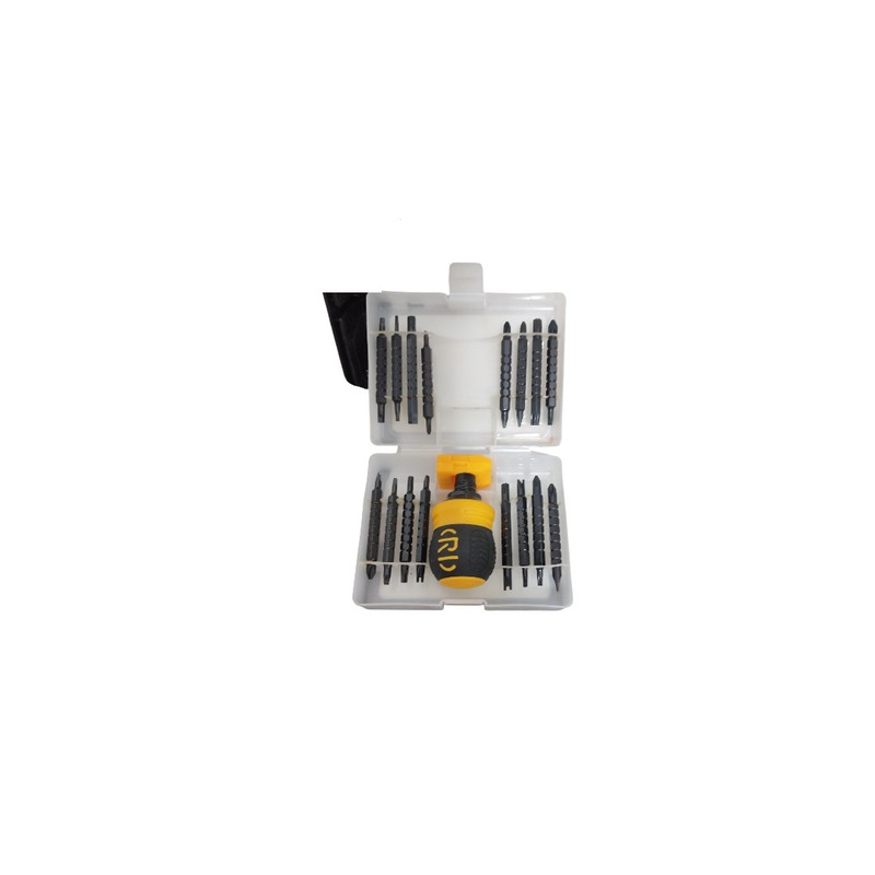 مجموعه 24 عددی دریل پیچ گوشتی شارژی 10میلی متری 1100وات مایوتا مدل MAUOTA-UDC122-D-22