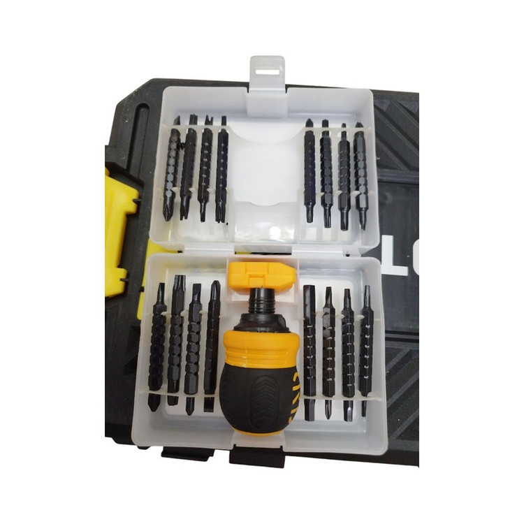 مجموعه 24 عددی دریل پیچ گوشتی شارژی 10میلی متری 1100وات مایوتا مدل MAUOTA-UDC122-D-22