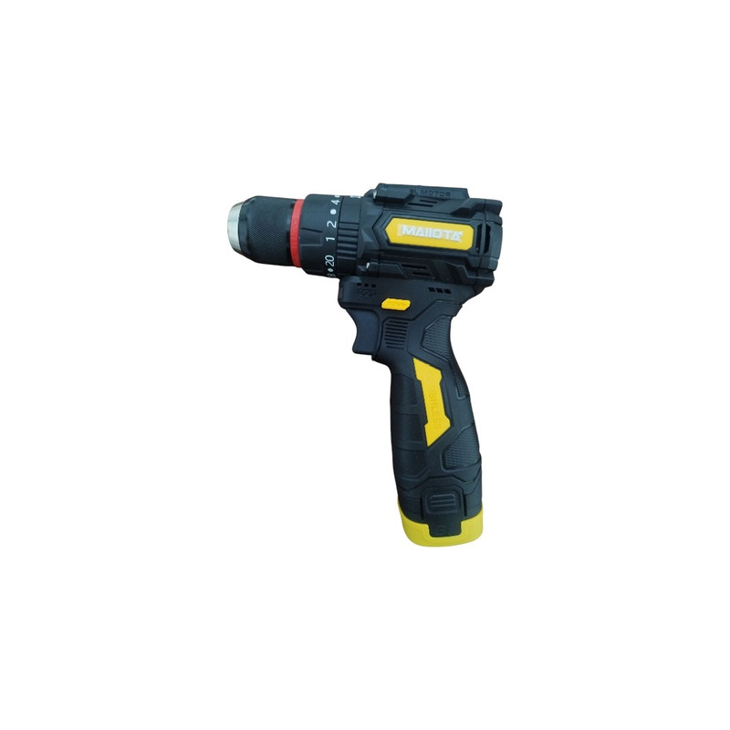 مجموعه 24 عددی دریل پیچ گوشتی شارژی 10میلی متری 1100وات مایوتا مدل MAUOTA-UDC122-D-22