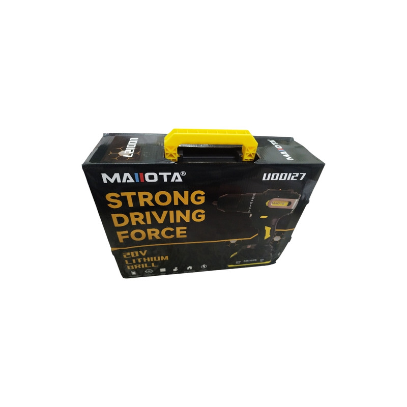 مجموعه 24 عددی دریل پیچ گوشتی شارژی 10میلی متری 1100وات مایوتا مدل MAUOTA-UDC122-D-22