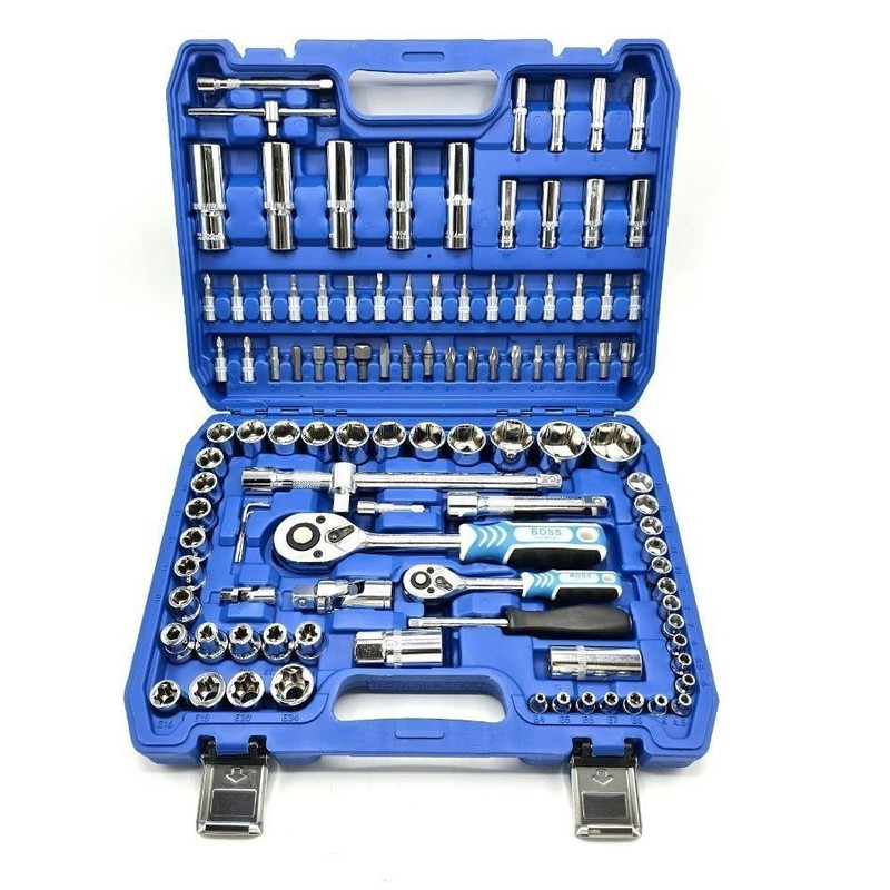 مجموعه 108 عددی ابزار دستی باس مدل bs-108pcs