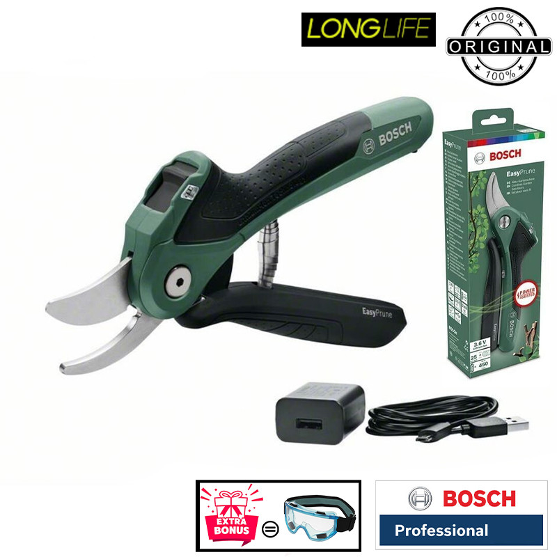 قیچی باغبانی شارژی بوش مدل Easy Prune - Up to 450 Cut