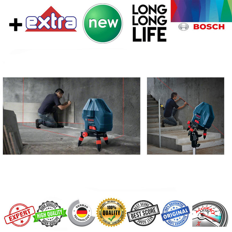 تراز لیزری ترکیبی بوش مدل GLL 3/15 X