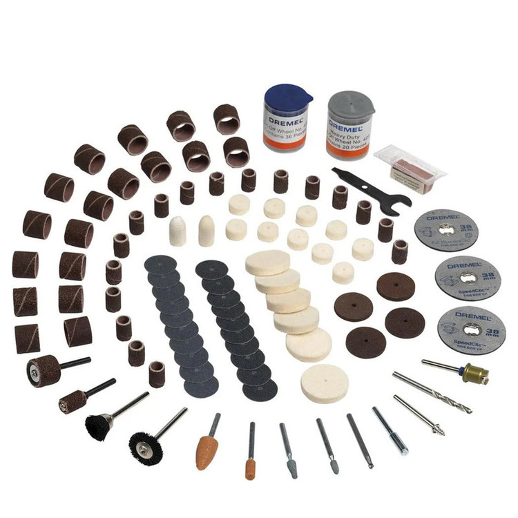صفحه برش و ساب و پرداخت درمل مدل Dremel EZ 150 Accessories مجموعه 150 عددی