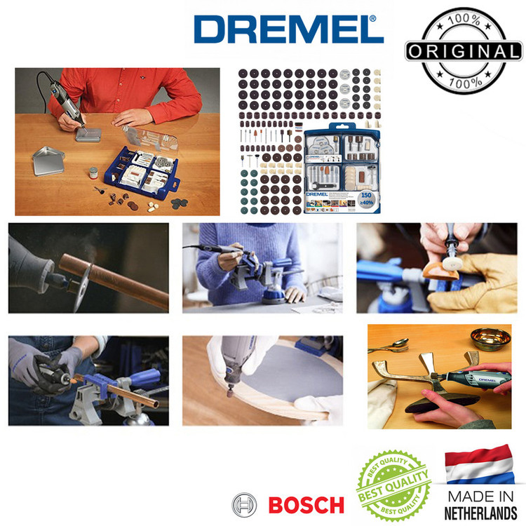 صفحه برش و ساب و پرداخت درمل مدل Dremel EZ 150 Accessories مجموعه 150 عددی